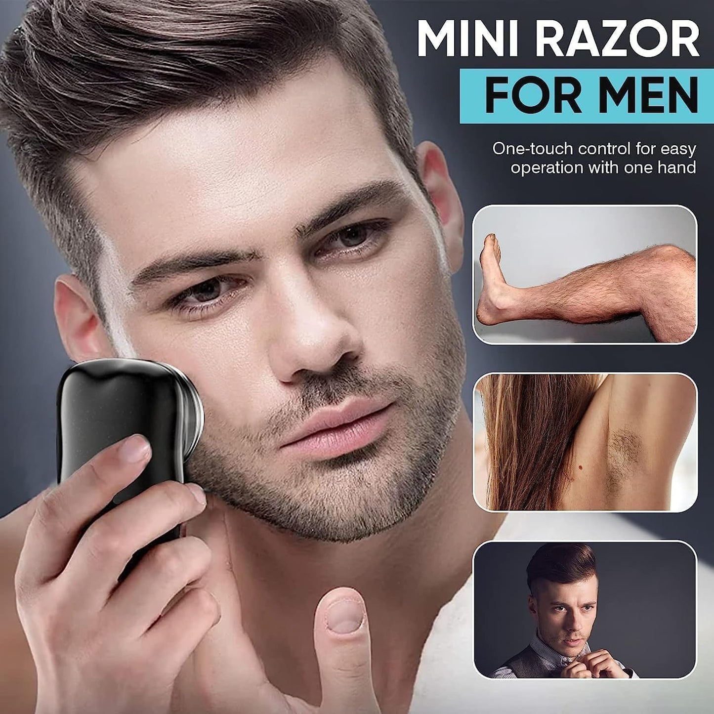 👉 Mini Electric Shaver